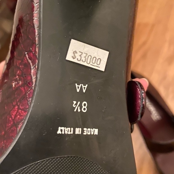 Roberto  Capucci Firenze Brown Heel Pumps (size 8.5) NWT - Picture 7 of 12